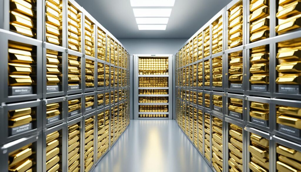 gold IRA storage